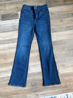 Madewell Dark Blue Wide-Leg Jeans